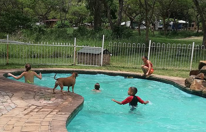 swimming